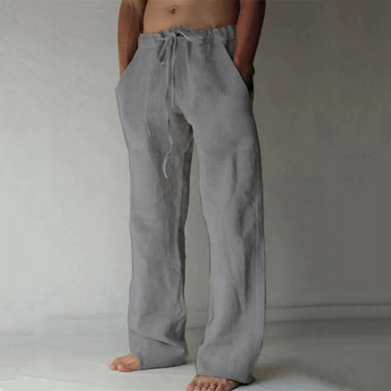 Casual Men's Cotton Linen Pants