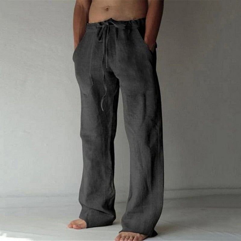 Casual Men's Cotton Linen Pants