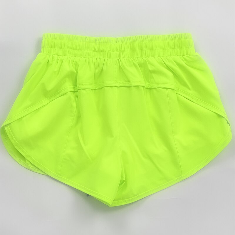 Women's Running Shorts with Side Zipper Pocket