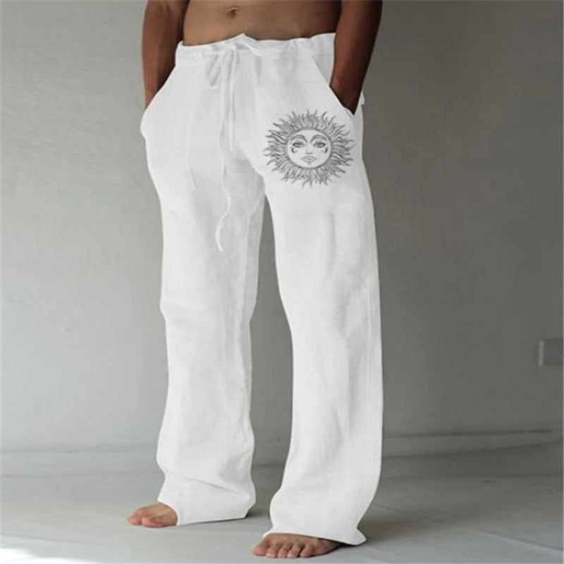 Casual Men's Cotton Linen Pants