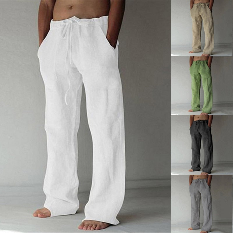 Casual Men's Cotton Linen Pants